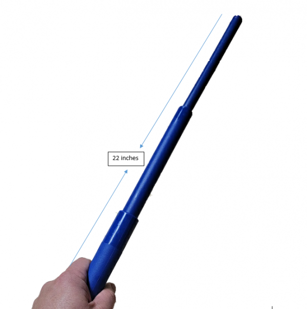 Blue Shield Training Baton - Weighted - Image 2