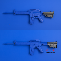 AR-15 Trainer with Adjustable Stock